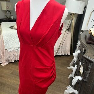 Lulu's Vibrant Red Mini Dress